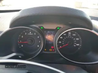 2013 Hyundai Veloster RE:MIX with VIN KMHTC6AD4DU127949, listed as a Copart auction lot 56993075 with 95,772 mi miles and Salvage title. Bid and sale history available at DreamBid. Image 9.