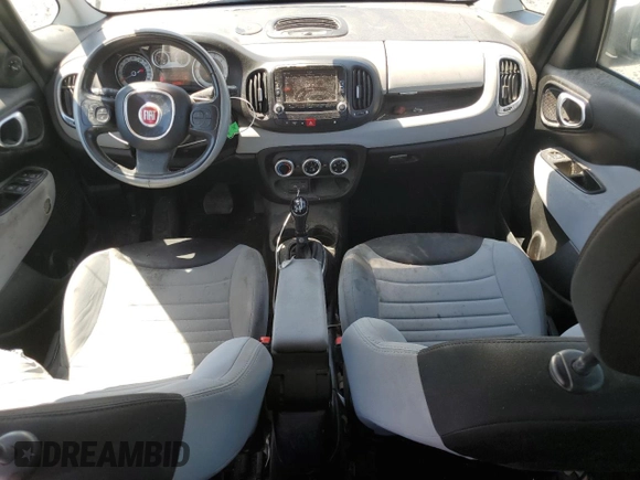 2014 FIAT 500L Easy z VIN ZFBCFABH5EZ019380, wystawiony jako Copart lot #62758775 z przebiegiem 154 298 mil mil oraz Szkoda całkowita • Salvage title. Historia ofert i sprzedaży dostępna na DreamBid. Obrazek 8.