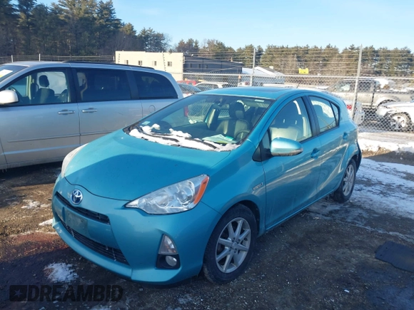 2012 Toyota Prius c One with VIN JTDKDTB31C1026594, listed as a IAAI auction lot 41406091 with 132,470 mi miles. Bid and sale history available at carsss.com. Image 17.