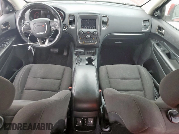 2019 Dodge Durango GT Plus with VIN 1C4RDJDG2KC739168, listed as a Copart auction lot 53700155 with 97,307 mi miles and Salvage title. Bid and sale history available at DreamBid. Image 8.