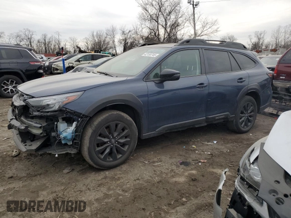 2024 Subaru Outback Onyx with VIN 4S4BTALC0R3130248, listed as a Copart auction lot 42155745 with 42,752 mi miles and Salvage title. Bid and sale history available at DreamBid. Image 1.