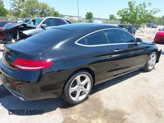 2017 Mercedes-Benz C 300 with VIN WDDWJ4JB6HF357941, listed as a IAAI auction lot 42060841 with 36,529 mi miles and . Bid and sale history available at carsss.com. Image 4.
