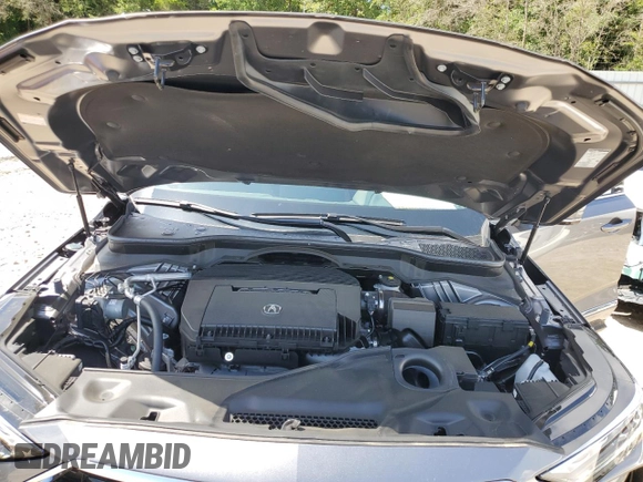 2024 Acura MDX Technology with VIN 5J8YD9H43RL005516, listed as a Copart auction lot 58522115 with 7,065 mi miles and Salvage title. Bid and sale history available at DreamBid. Image 12.