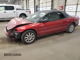 2006 Chrysler Sebring GTC с VIN 1C3EL75R16N285157, выставлен на аукционе Copart как лот 87628015 с пробегом 165 000 миль миль и На запчасти • Non repairable. История ставок и продаж доступна на DreamBid. Изображение 1.