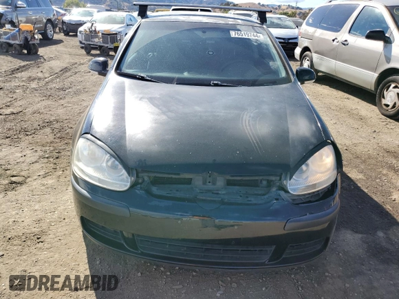 2008 Volkswagen Rabbit S z VIN WVWBA71K38W154838, wystawiony jako Copart lot #76519744 z przebiegiem 169 986 mil mil oraz Szkoda całkowita • Salvage title. Historia ofert i sprzedaży dostępna na DreamBid. Obrazek 5.