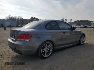 2012 BMW 1 Series 135i with VIN WBAUC9C56CVM12237, listed as a Copart auction lot 85595234 with Not provided miles and Salvage title. Bid and sale history available at DreamBid. Image 3.