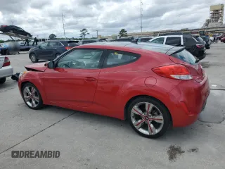 2013 Hyundai Veloster w/Gray Int with VIN KMHTC6AD4DU121925, listed as a Copart auction lot 52080705 with 88,601 mi miles and Salvage Title. Bid and sale history available at carsss.com. Image 2.