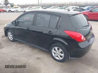 2008 Nissan Versa 1.8 S with VIN 3N1BC13E78L350580, listed as a IAAI auction lot 41512578 with 118,067 mi miles. Bid and sale history available at carsss.com. Image 3.