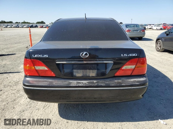 2001 Lexus LS 430 z VIN JTHBN30F710029902, wystawiony jako Copart lot #55810405 z przebiegiem 234 143 mil mil oraz Czysty tytuł • Clean title. Historia ofert i sprzedaży dostępna na DreamBid. Obrazek 6.