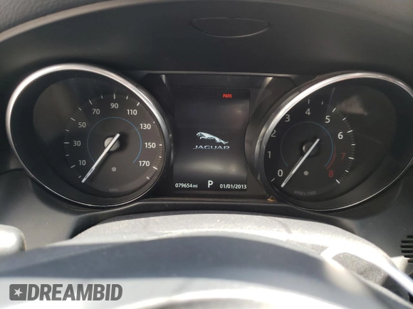 2016 Jaguar XF 35t Premium with VIN SAJBD4BV6GCY07825, listed as a Copart auction lot 69935104 with 79,654 mi miles and Salvage Title. Bid and sale history available at carsss.com. Image 9.