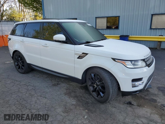 2015 Land Rover Range Rover Sport HSE with VIN SALWR2VF6FA534401, listed as a Copart auction lot 54190775 with 81,329 mi miles and Salvage title. Bid and sale history available at DreamBid. Image 4.