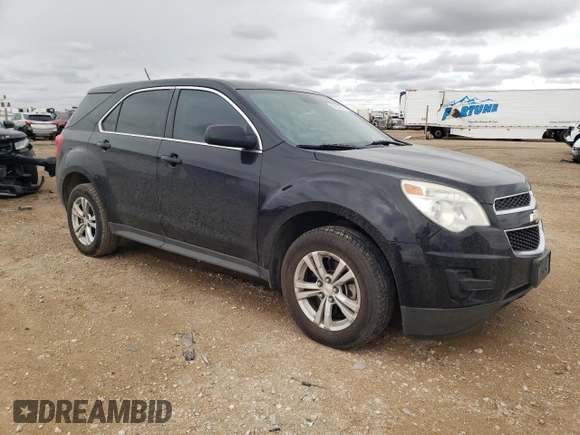 2013 Chevrolet Equinox LS with VIN 2GNALBEK4D6205858, listed as a Copart auction lot 51855945 with 110,886 mi miles and Salvage Title. Bid and sale history available at carsss.com. Image 4.