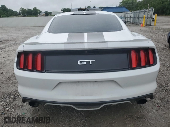 2017 Ford Mustang GT with VIN 1FA6P8CF9H5316263, listed as a Copart auction lot 57768035 with 112,936 mi miles and Salvage title. Bid and sale history available at DreamBid. Image 6.