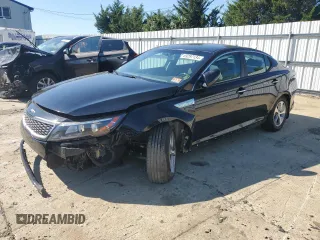 2016 Kia Optima Hybrid with VIN KNAGM4AD6G5095895, listed as a Copart auction lot 69297134 with 0 mi miles and Salvage Title. Bid and sale history available at carsss.com. Image 1.