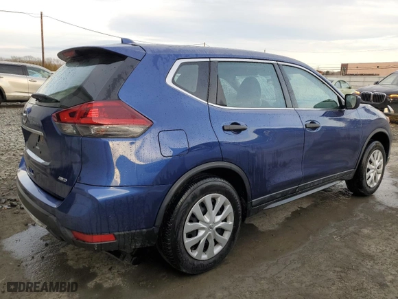 2020 Nissan Rogue SL with VIN 5N1AT2MV2LC762385, listed as a Copart auction lot 46358135 with 43,182 mi miles and Salvage Title. Bid and sale history available at carsss.com. Image 3.