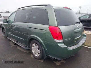 2004 Nissan Quest SL with VIN 5N1BV28U24N342146, listed as a IAAI auction lot 41312476 with 152,342 mi miles. Bid and sale history available at carsss.com. Image 3.
