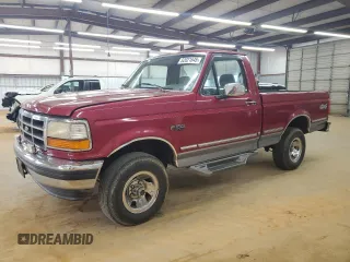 1995 Ford F-150 with VIN 1FTEF14NXSNA76234, listed as a Copart auction lot 52021645 with 168,695 mi miles and Salvage Title. Bid and sale history available at carsss.com. Image 1.
