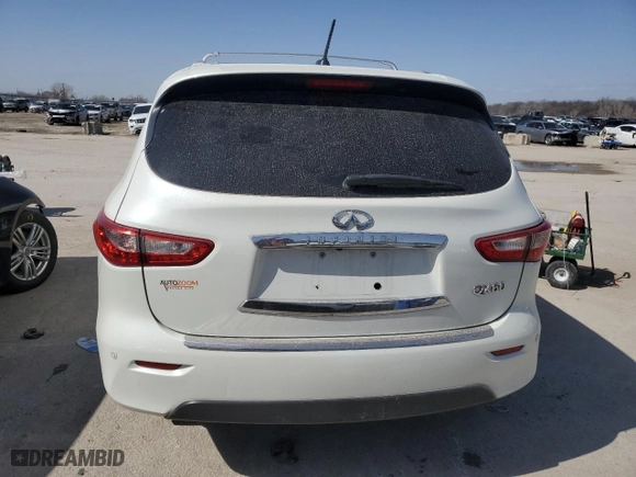 2015 Infiniti QX60 with VIN 5N1AL0MN0FC551260, listed as a Copart auction lot 48191435 with NaN miles and Salvage Title. Bid and sale history available at carsss.com. Image 6.