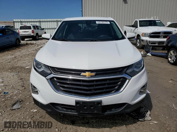 2020 Chevrolet Equinox LT with VIN 3GNAXUEV1LS502340, listed as a Copart auction lot 53732775 with 103,960 mi miles and Salvage Title. Bid and sale history available at DreamBid. Image 5.