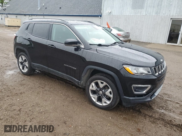 2019 Jeep Compass Limited z VIN 3C4NJDCB6KT673968, wystawiony jako Copart lot #58411765 z przebiegiem 89 481 mil mil oraz Czysty tytuł • Clean title. Historia ofert i sprzedaży dostępna na DreamBid. Obrazek 4.