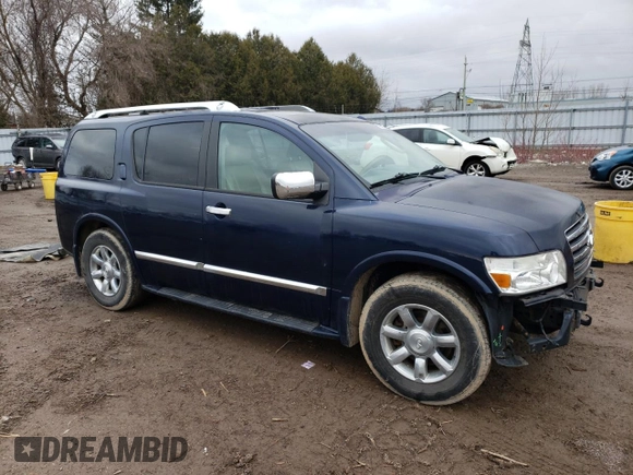 2007 Infiniti QX56 z VIN 5N3AA08C27N804252, wystawiony jako Copart lot #48043165 z przebiegiem 285 991 mil mil oraz Czysty tytuł • Clean title. Historia ofert i sprzedaży dostępna na DreamBid. Obrazek 4.