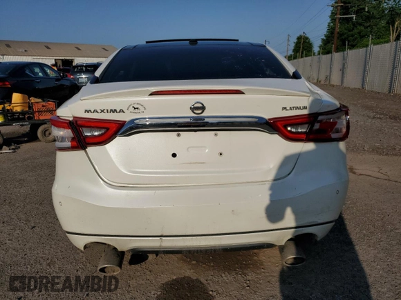 2018 Nissan Maxima SL with VIN 1N4AA6APXJC408267, listed as a Copart auction lot 61451315 with 89,680 mi miles and Salvage title. Bid and sale history available at DreamBid. Image 6.