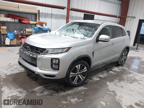 2020 Mitsubishi Outlander Sport ES 2.0 with VIN JA4AR3AU4LU009370, listed as a IAAI auction lot 41297132 with 102,178 mi miles. Bid and sale history available at carsss.com. Image 18.