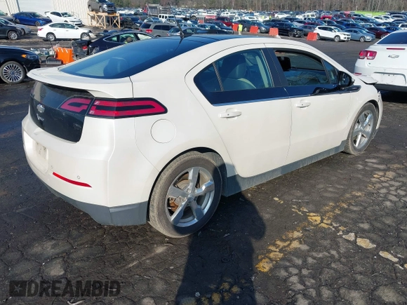 2012 Chevrolet Volt with VIN 1G1RD6E45CU108372, listed as a IAAI auction lot 41533267 with 134,332 mi miles and . Bid and sale history available at carsss.com. Image 4.