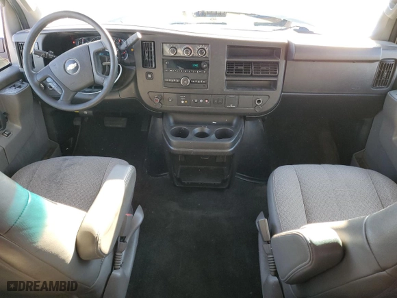 2019 Chevrolet Express Passenger LT with VIN 1GAZGPFG4K1184056, listed as a Copart auction lot 49268935 with 293,607 mi miles and Clean Title. Bid and sale history available at carsss.com. Image 8.