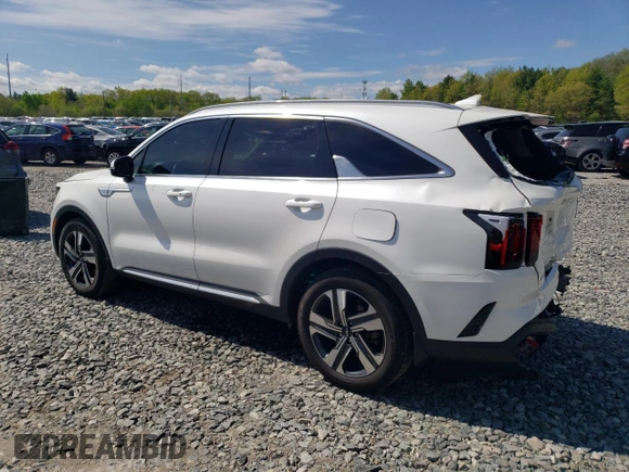 2023 Kia Sorento EX with VIN KNDRHDLG7P5167517, listed as a Copart auction lot 55972875 with 25,875 mi miles and Salvage title. Bid and sale history available at DreamBid. Image 2.