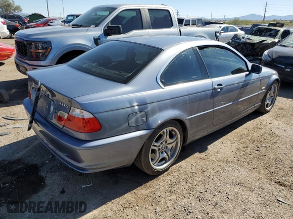 2002 BMW 3 Series 330Ci with VIN WBABN53492PH00566, listed as a Copart auction lot 80041414 with Not Provided miles and Clean Title. Bid and sale history available at carsss.com. Image 3.