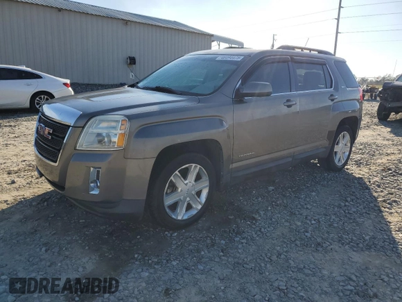 2011 GMC Terrain SLT-1 with VIN 2CTALUEC6B6422200, listed as a Copart auction lot 46494475 with 183,783 mi miles and Salvage Title. Bid and sale history available at carsss.com. Image 1.