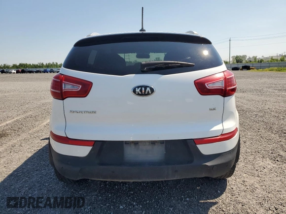 2013 Kia Sportage EX with VIN KNDPC3A2XD7392974, listed as a Copart auction lot 62603445 with 99,184 mi miles and Salvage title. Bid and sale history available at DreamBid. Image 6.