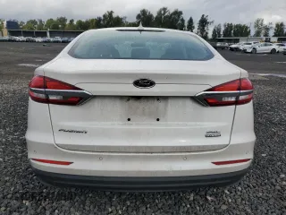2020 Ford Fusion Hybrid SEL with VIN 3FA6P0MU8LR189560, listed as a Copart auction lot 76598364 with 57,443 mi miles and Salvage Title. Bid and sale history available at carsss.com. Image 6.