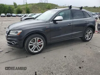 2016 Audi SQ5 Premium Plus с VIN WA1CCAFP1GA003244, выставлен на аукционе Copart как лот 59407915 с пробегом 85 392 миль миль и Списание • Salvage title. История ставок и продаж доступна на DreamBid. Изображение 1.