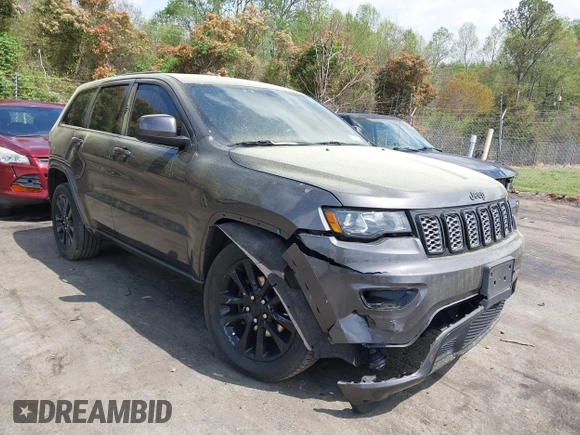 2019 Jeep Grand Cherokee Altitude with VIN 1C4RJFAG5KC854048, listed as a IAAI auction lot 41955935 with 93,972 mi miles and . Bid and sale history available at DreamBid. Image 1.