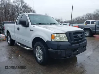2008 Ford F-150 XL with VIN 1FTRF12238KE84756, listed as a IAAI auction lot 41692285 with 122,235 mi miles. Bid and sale history available at carsss.com. Image 1.