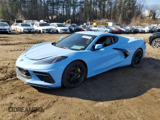 2020 Chevrolet Corvette 3LT with VIN 1G1Y82D44L5114376, listed as a Copart auction lot 48667345 with 21,450 mi miles and Clean Title. Bid and sale history available at carsss.com. Image 1.