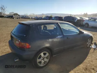 1992 Honda Civic z VIN 2HGEH2346NH547321, wystawiony jako Copart lot #88080205 z przebiegiem 203 148 mil mil oraz Szkoda całkowita • Salvage title. Historia ofert i sprzedaży dostępna na DreamBid. Obrazek 3.