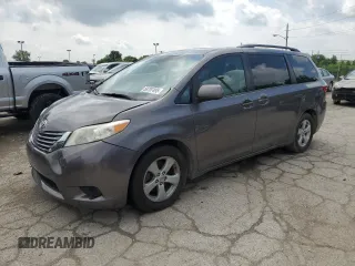 2015 Toyota Sienna LE AAS with VIN 5TDKK3DC9FS544754, listed as a Copart auction lot 58757495 with 108,666 mi miles and Salvage title. Bid and sale history available at DreamBid. Image 1.