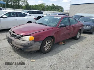 2004 Pontiac Grand Am SE z VIN 1G2NE52F34M596603, wystawiony jako Copart lot #57088665 z przebiegiem 213 295 mil mil oraz Szkoda całkowita • Salvage title. Historia ofert i sprzedaży dostępna na DreamBid. Obrazek 1.