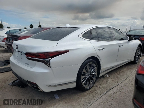 2019 Lexus LS 500 with VIN JTHB51FF4K5007906, listed as a Copart auction lot 78994754 with 30,488 mi miles and Non repairable. Bid and sale history available at DreamBid. Image 3.