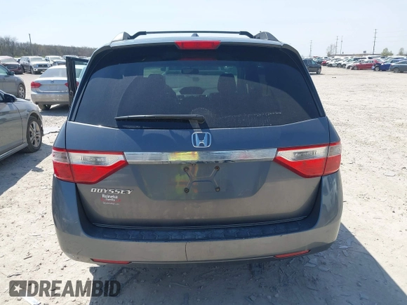 2012 Honda Odyssey EX-L with VIN 5FNRL5H69CB047425, listed as a IAAI auction lot 42064979 with 242,409 mi miles and . Bid and sale history available at carsss.com. Image 17.