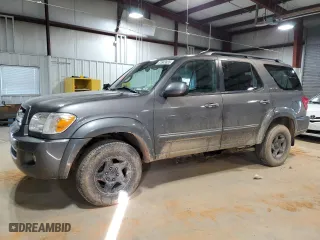 2006 Toyota Sequoia Limited with VIN 5TDBT48A56S272411, listed as a Copart auction lot 41843835 with 153,903 mi miles and Salvage Title. Bid and sale history available at carsss.com. Image 1.