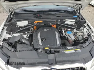 2015 Audi Q5 Hybrid Prestige with VIN WA1C8AFP8FA047645, listed as a Copart auction lot 84604594 with 92,723 mi miles and Salvage title. Bid and sale history available at DreamBid. Image 12.