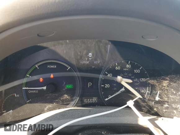 2010 Lexus RX 450h with VIN JTJBC1BA8A2408678, listed as a Copart auction lot 46742485 with 166,685 mi miles and Clean Title. Bid and sale history available at DreamBid. Image 9.
