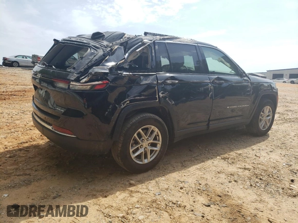 2023 Jeep Grand Cherokee Laredo with VIN 1C4RJGAG0PC534682, listed as a Copart auction lot 56981675 with 16,749 mi miles and Salvage title. Bid and sale history available at DreamBid. Image 3.