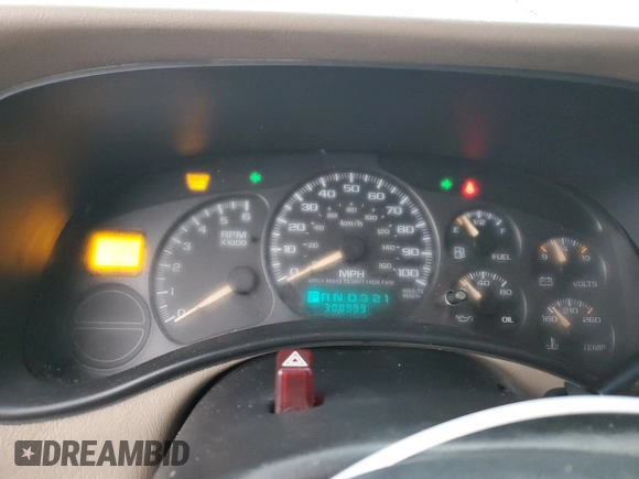 2002 Chevrolet Suburban LT with VIN 3GNEC16Z82G218430, listed as a Copart auction lot 88274275 with 308,999 mi miles and Salvage Title. Bid and sale history available at carsss.com. Image 9.