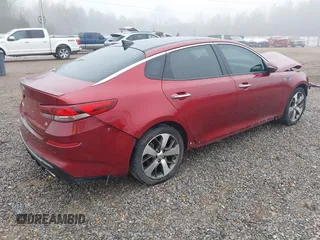 2019 Kia Optima LX with VIN 5XXGT4L32KG360570, listed as a IAAI auction lot 41497880 with 120,744 mi miles. Bid and sale history available at carsss.com. Image 4.