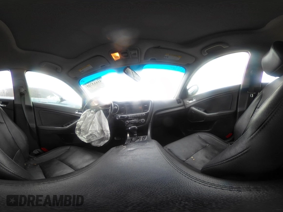2014 Kia Optima SXL Turbo with VIN 5XXGR4A67EG336118, listed as a IAAI auction lot 41613725 with 121,671 mi miles and . Bid and sale history available at DreamBid. Image 18.